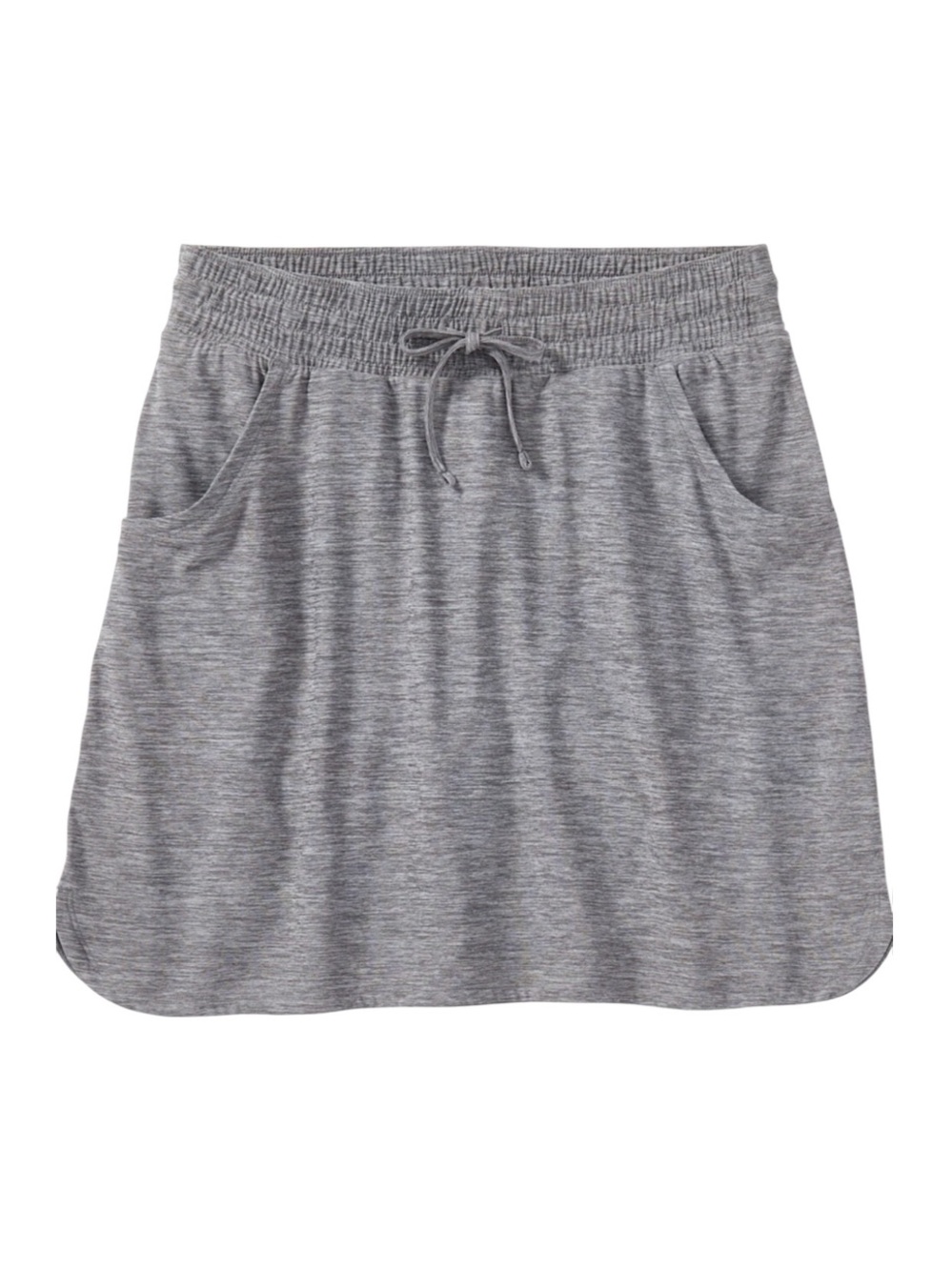 Duluth Trading Co Armachillo Cooling Knit Skort Size XL Heathered Gray